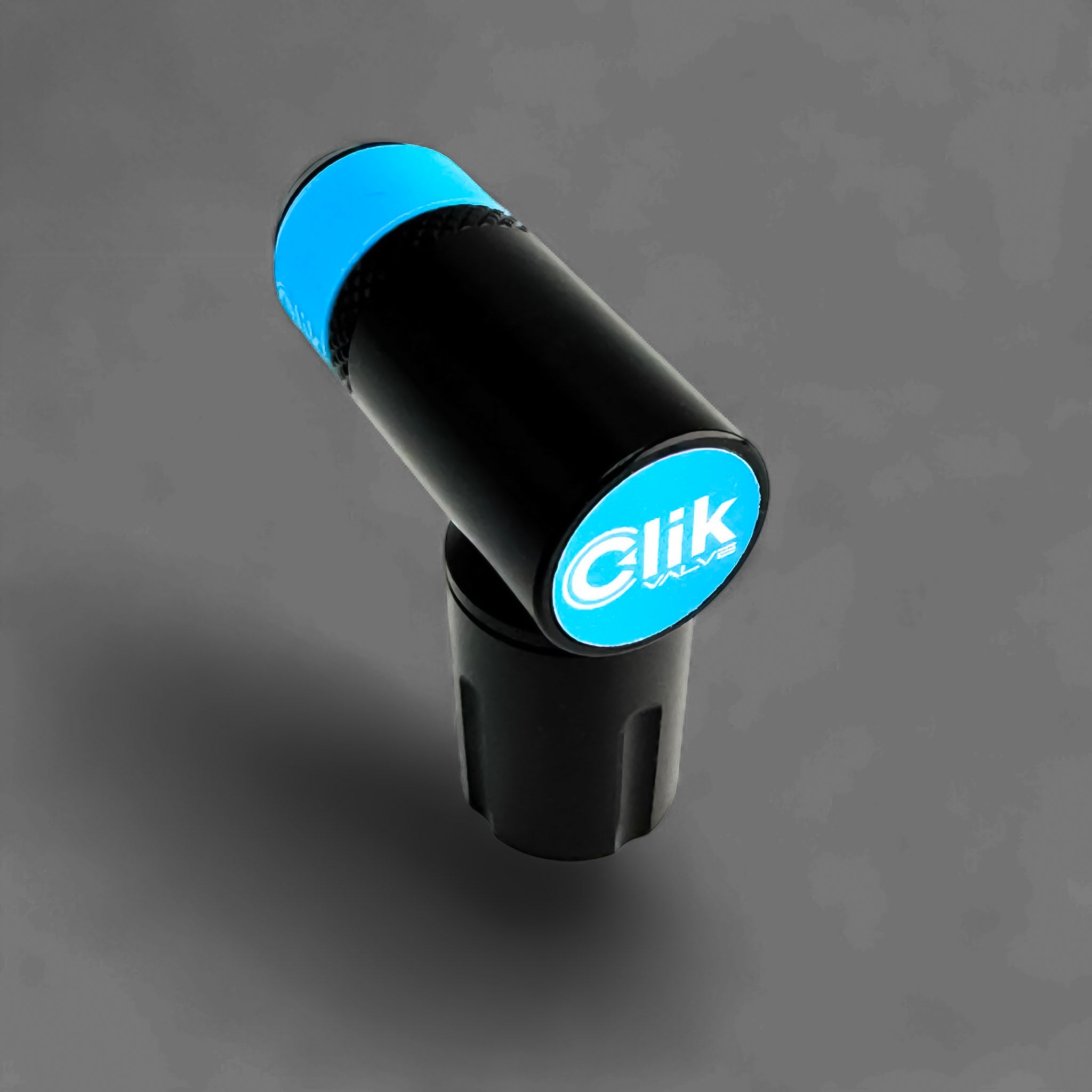 Clik 2-in-1 直角ポンプヘッド & 取り外し可能なポンプアダプター (アルミニウム)