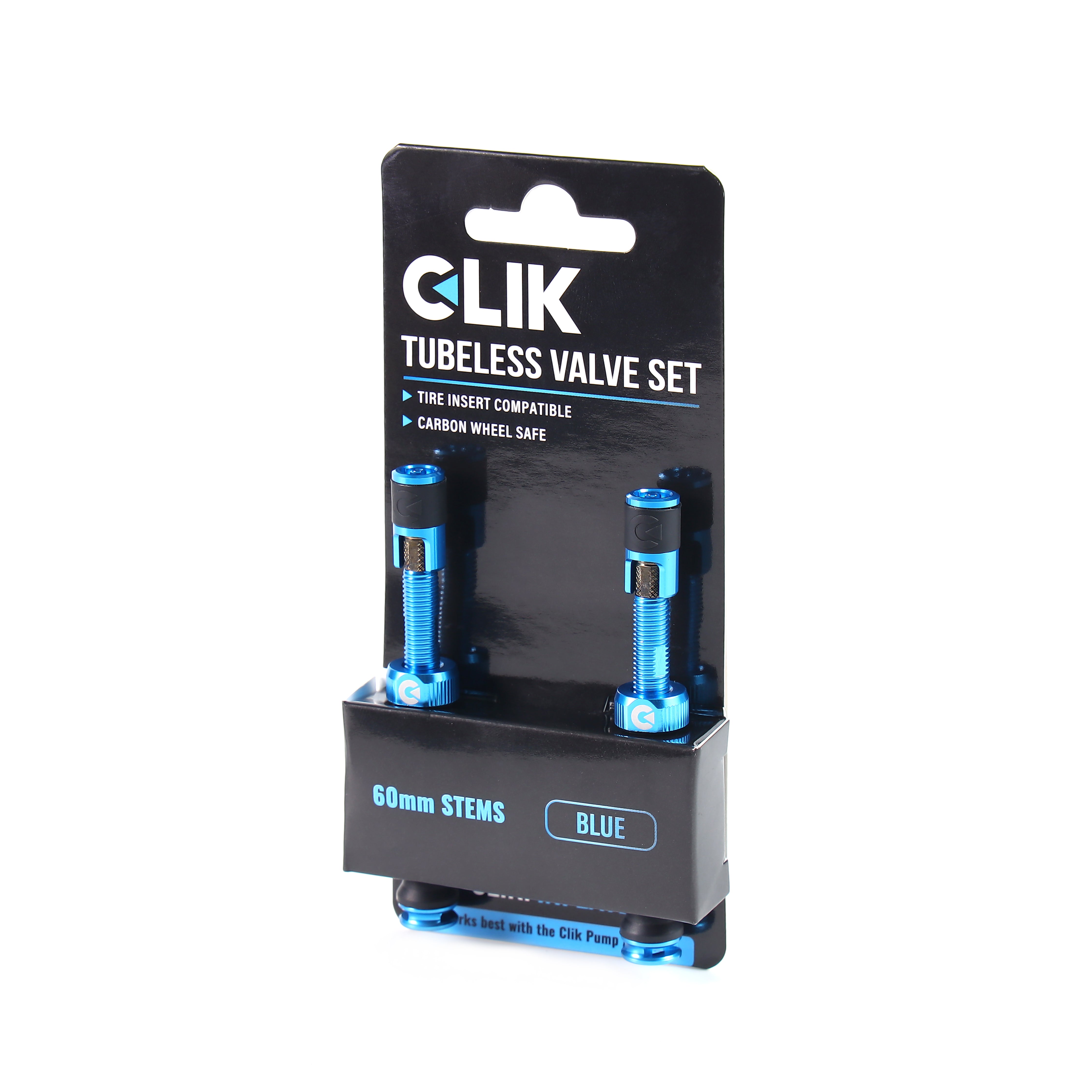 Clik Valve® Tubeless Valve Sets - Now featuring Clik Quik Caps