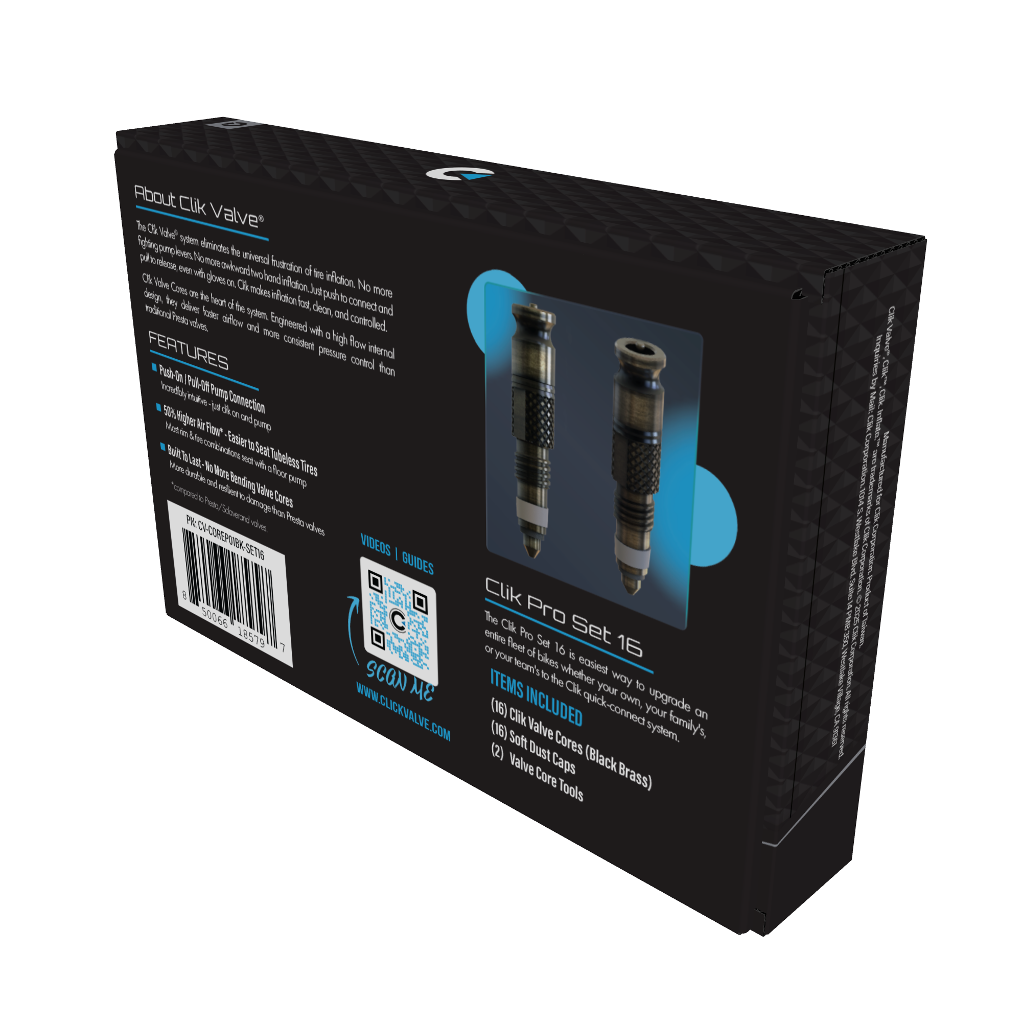 Clik Valve Pro Set 16