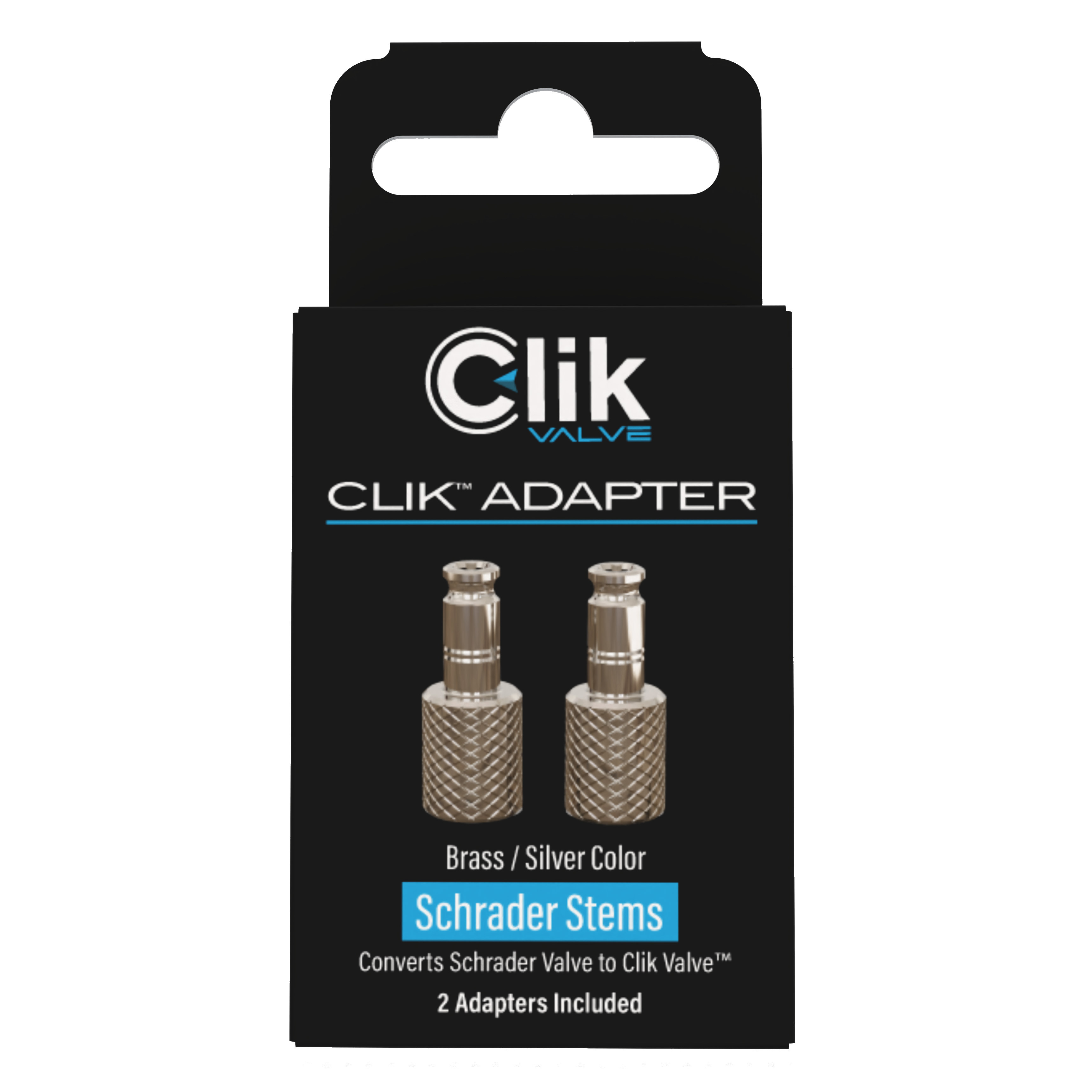 Schrader to Clik Valve Adapter Set