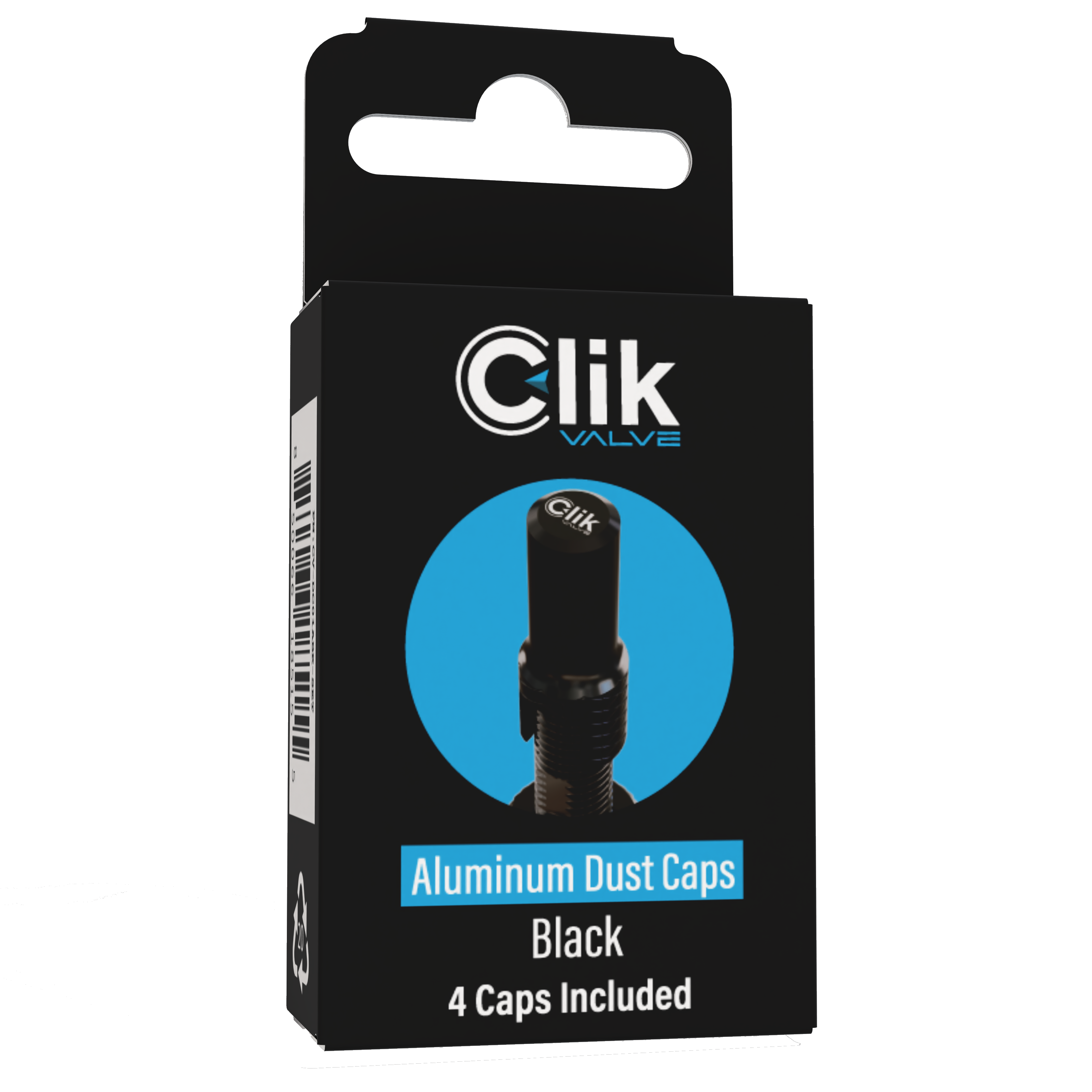 Clik Valve Premium Dust Cap - (Set of 4)