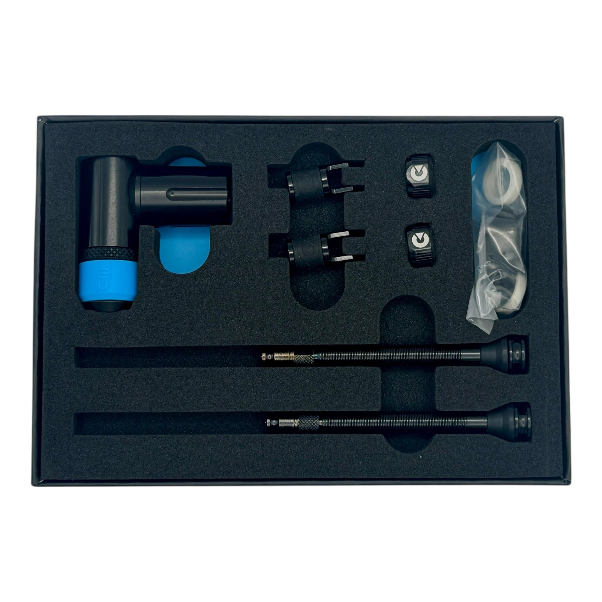 Clik 無內胎閥門和幫浦頭套件(高級版)