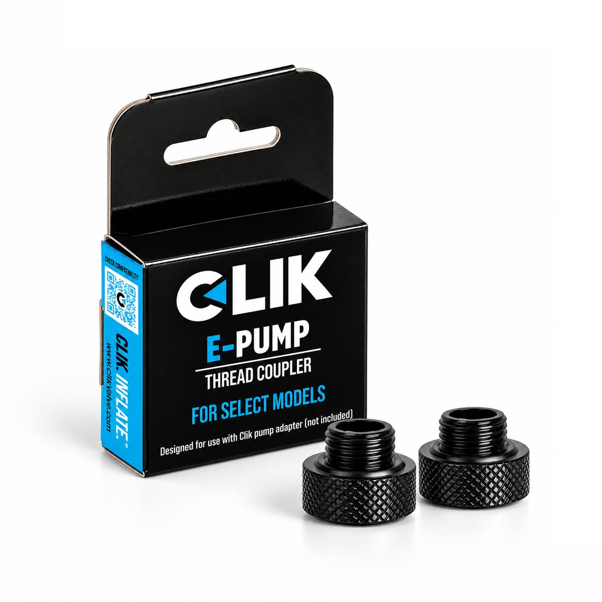 Clik E-Pump Adapter Coupler (Set of 2) (Pump Sold Separately)