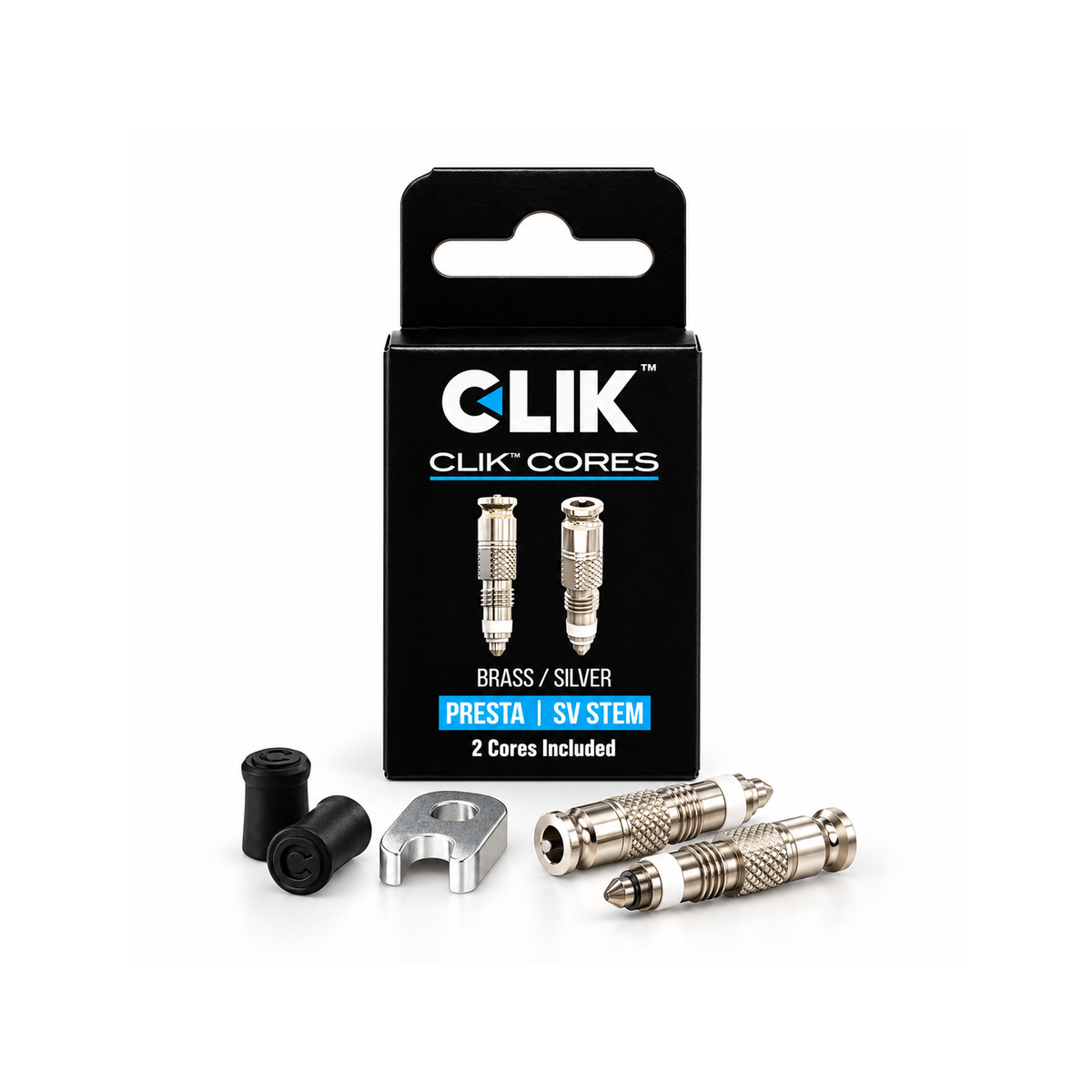 Clik Valve Hi-Flow Cores for Presta Stems