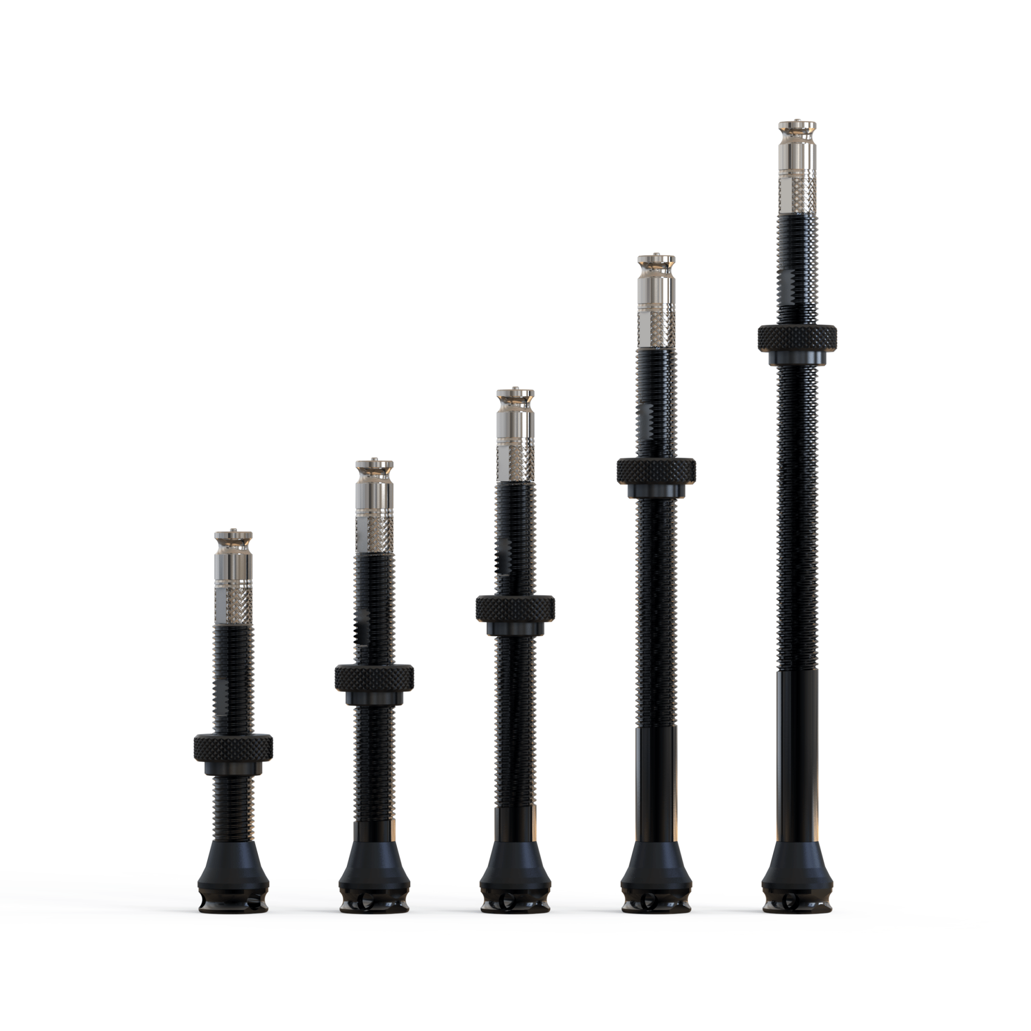 Clik Valve Tubeless Valve Sets - Black - Clik Valve