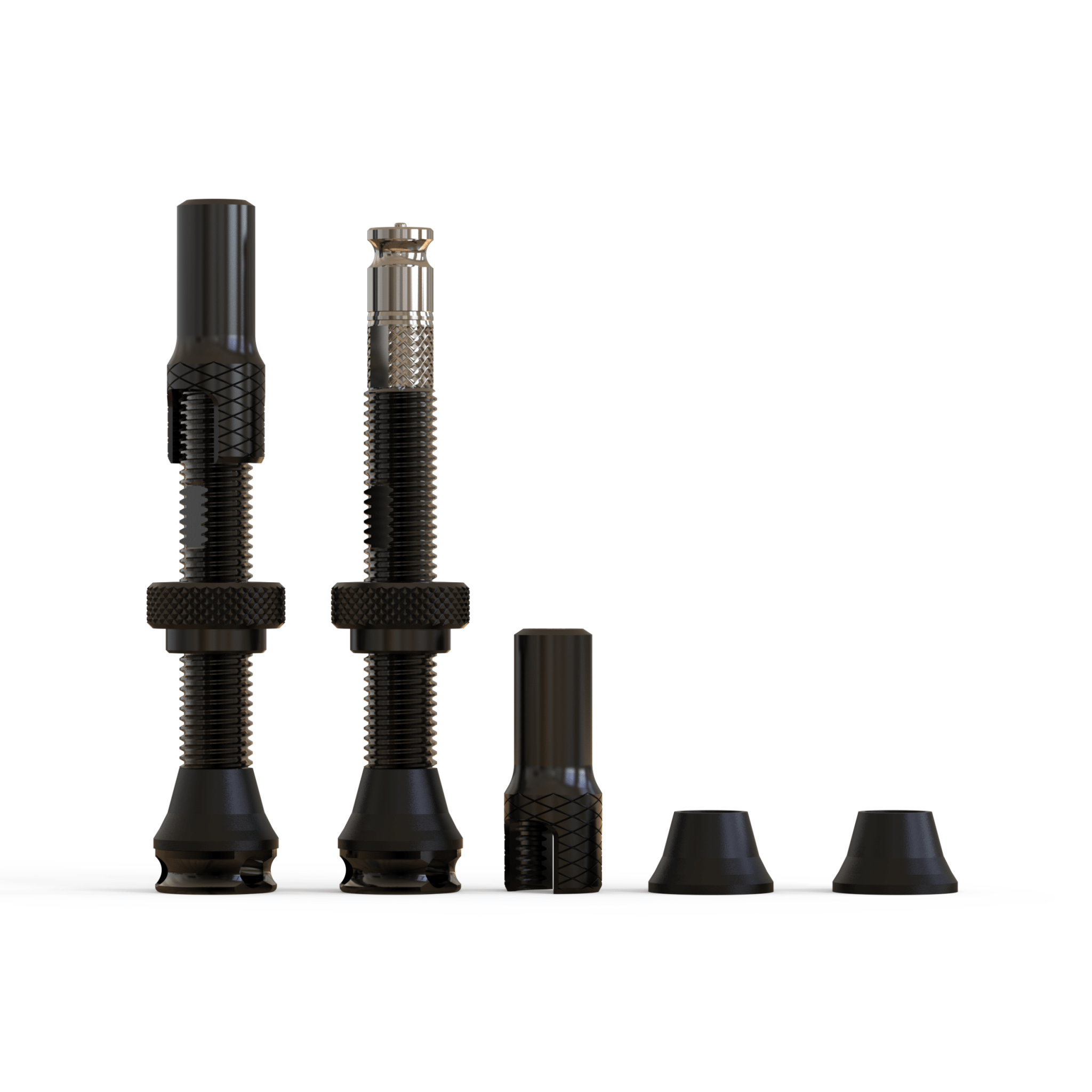 Clik Valve Tubeless Valve Sets - Black - Clik Valve