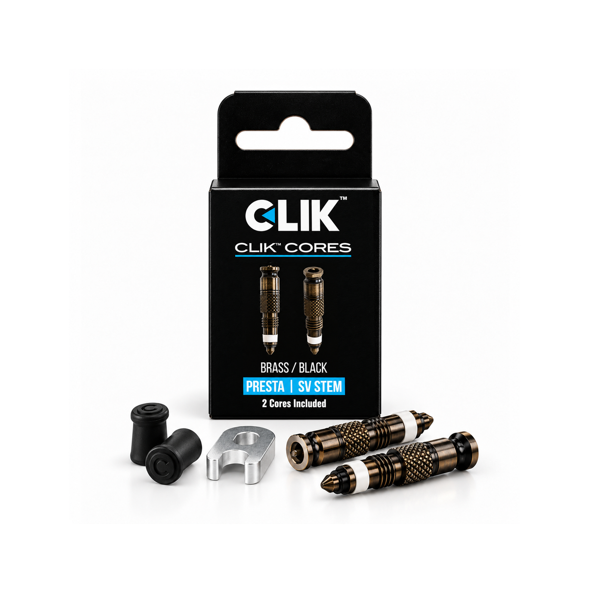 Clik Valve Hi-Flow Cores for Presta Stems