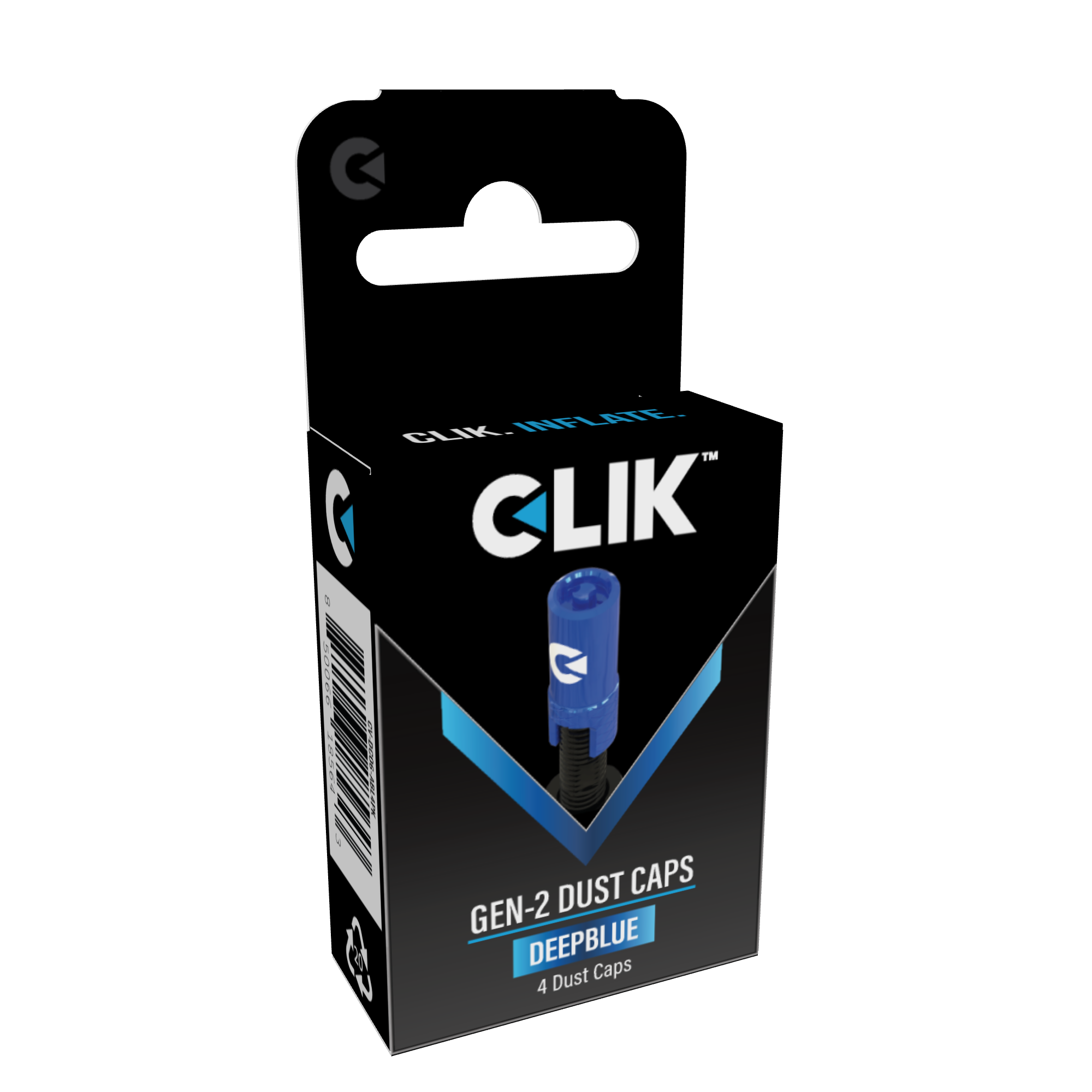 Clik Gen-2 Premium Threaded Dust Caps (Set of 4)