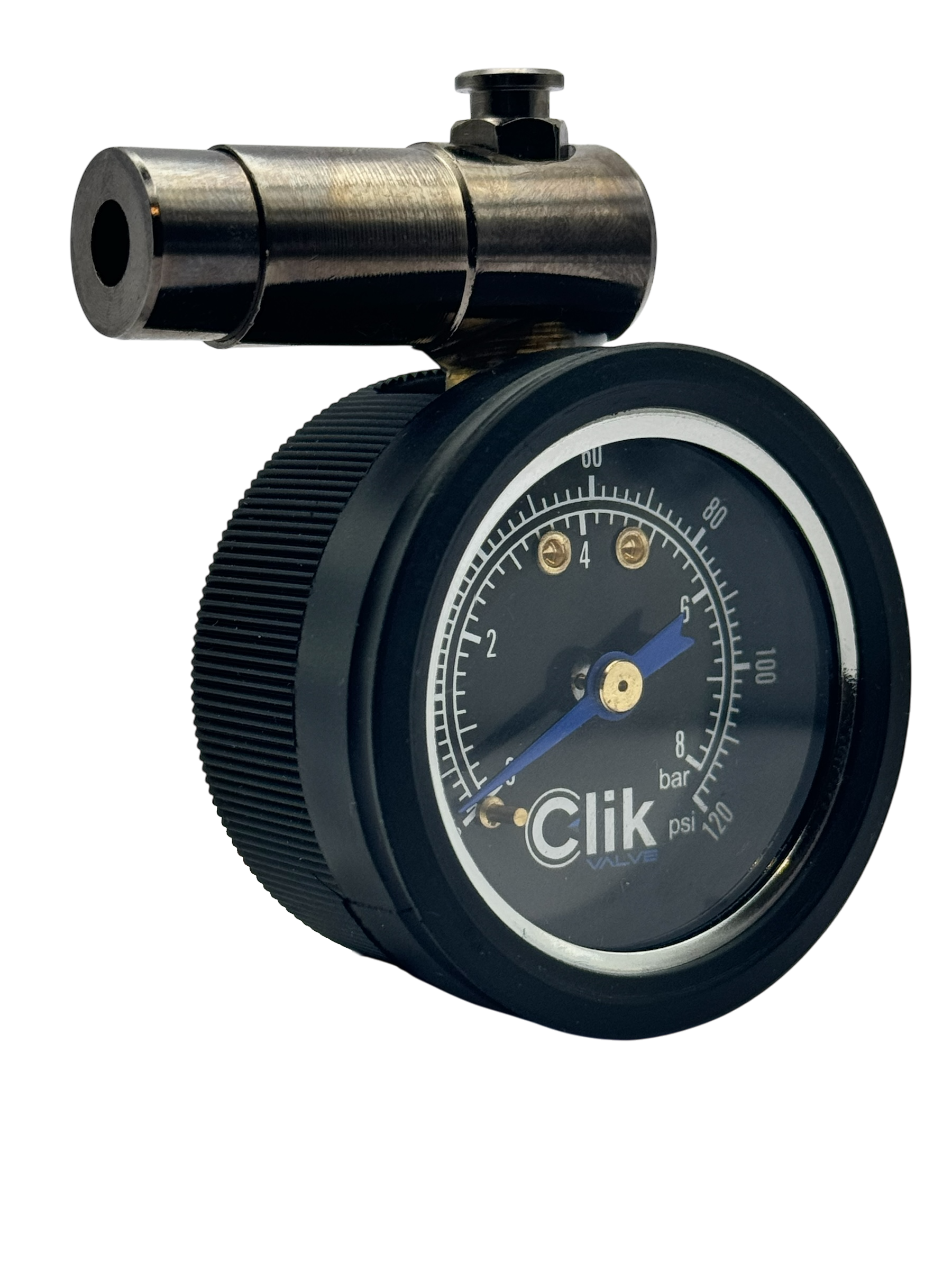 Clik Tire Pressure Gauge 0-120psi / 8 bar