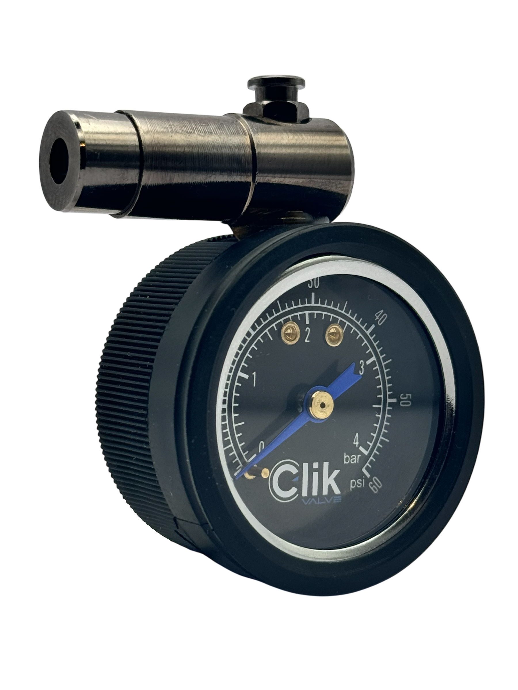 Clik Tire Pressure Gauge 0-60psi / 4 bar