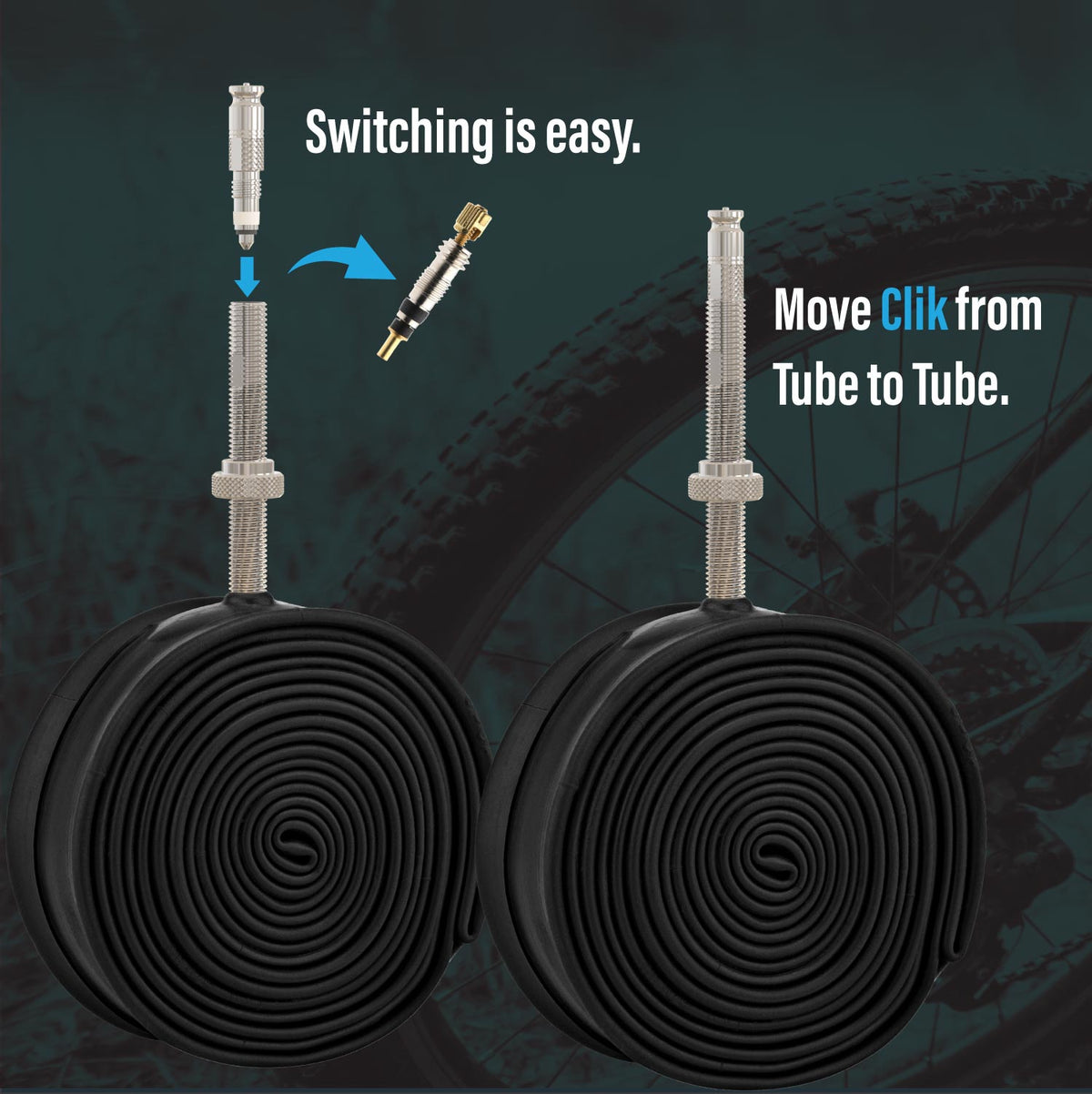 Clik Valve® | Award-Winning Quick-Connect Tire Valve System