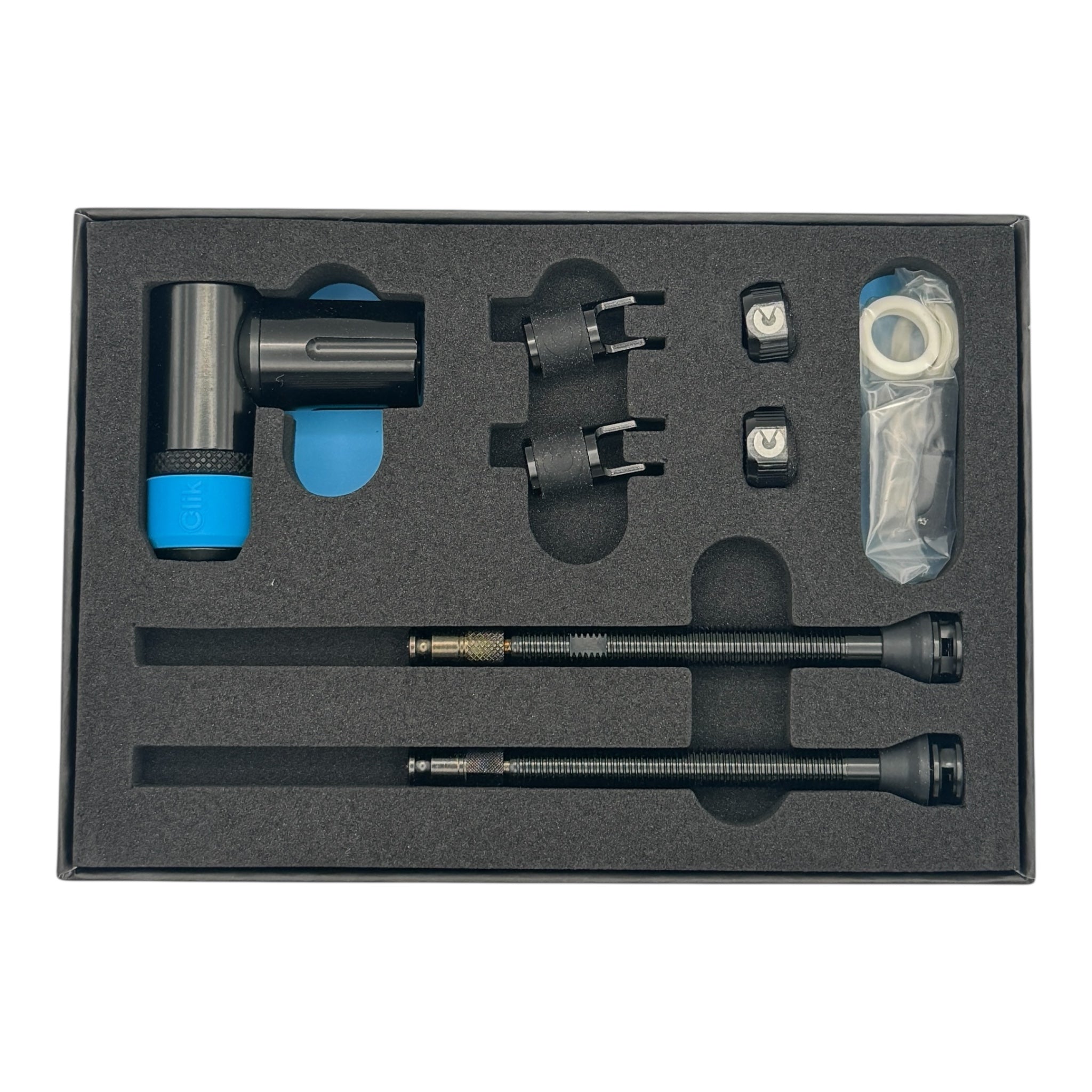 Clik 無內胎閥門和幫浦頭套件（高級版）