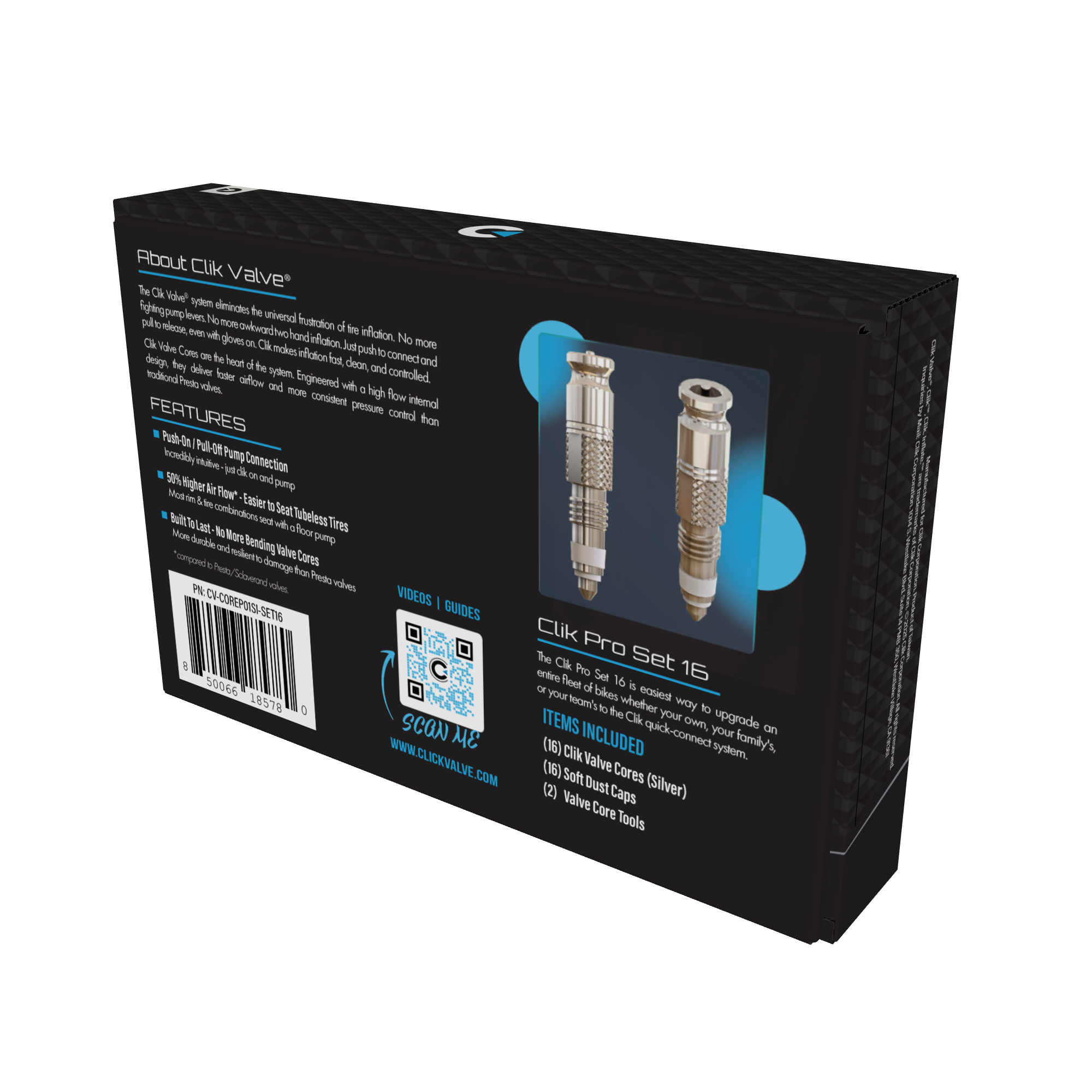 Clik Valve Pro Set 16