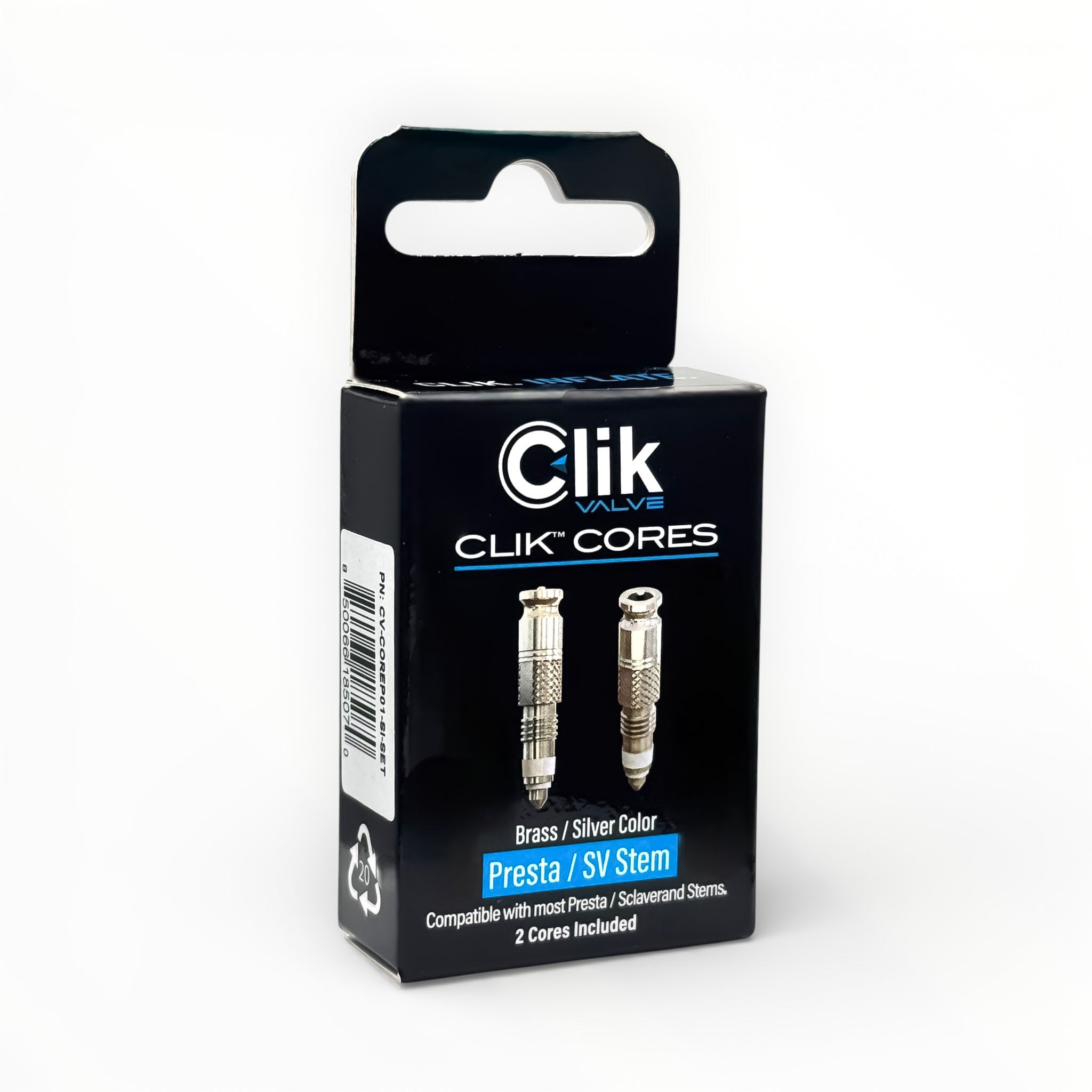 Clik Valve Hi-Flow Cores for Presta Stems