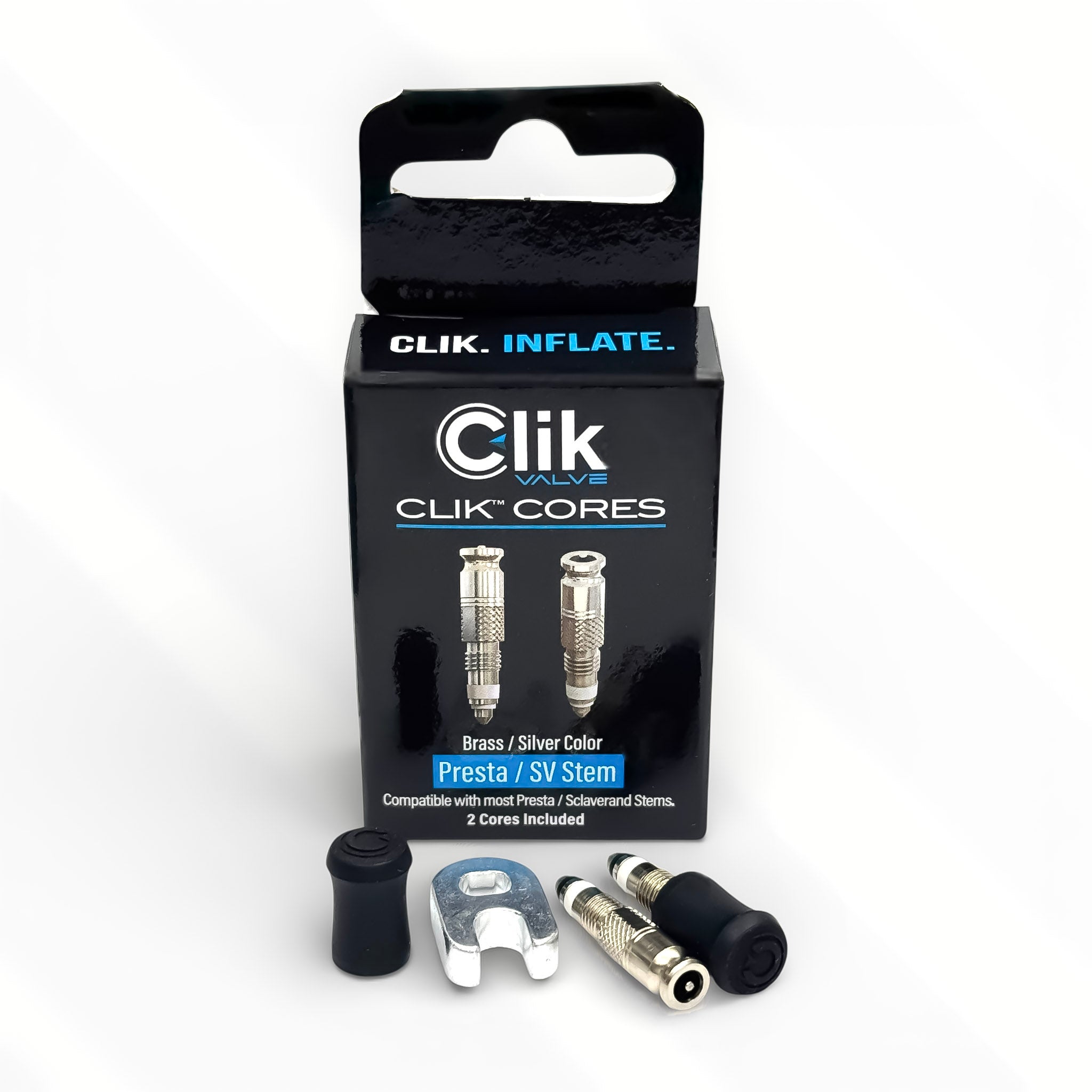 Clik Valve Hi-Flow Cores for Presta Stems