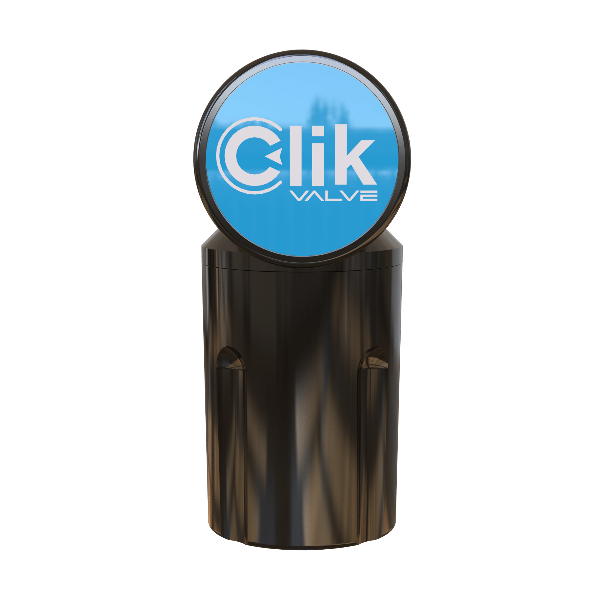 Clik 2 - in - 1 Right Angled Pump Head & Removeable Pump Adapter (Aluminum) - Clik Valve