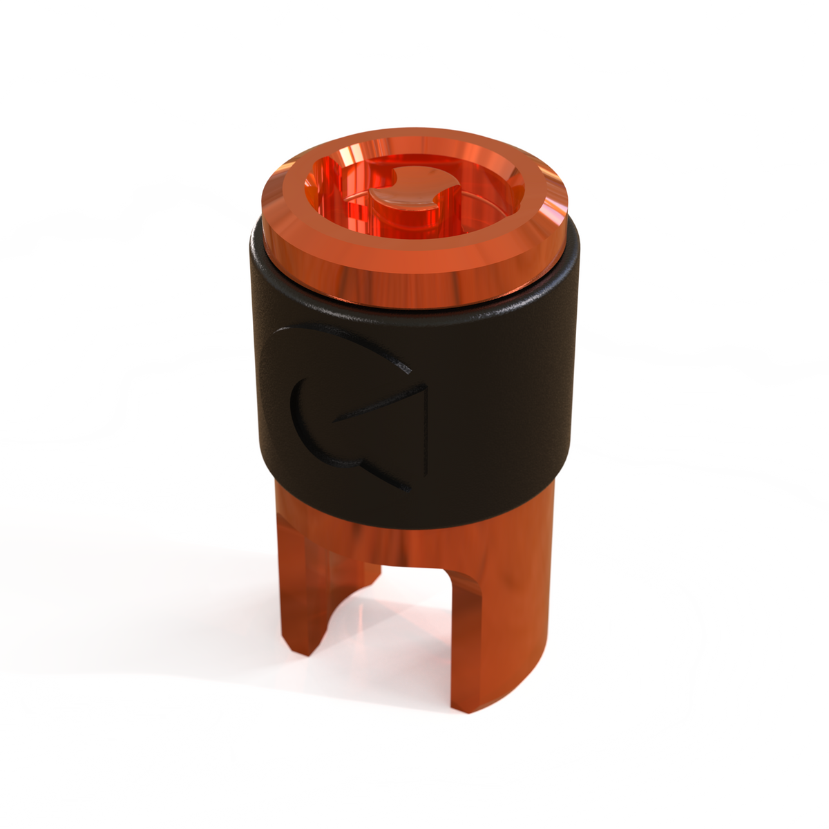 Pull Off Cap Clik Valve Quik Dust Caps (Set of 4) - Aluminum Clik-On / Pull-Off Cap
